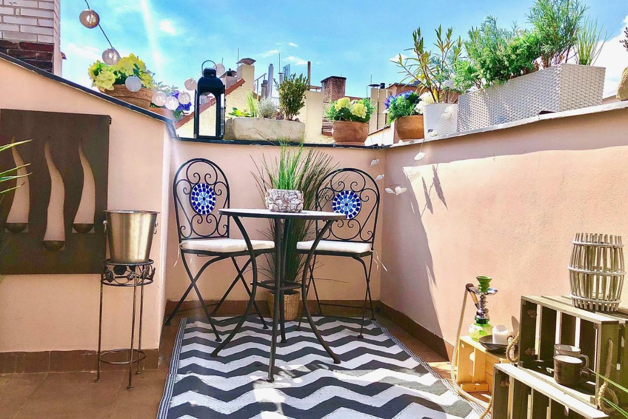 Duplex With Quite Terrace On Wenceslas Sq. Praga Exterior foto